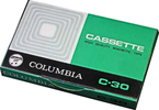 Compact Cassette Columbia TRK 30 "TRK-301" Type I Normal 1972 Japan