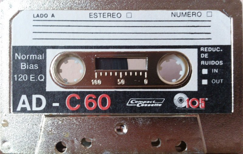 Compact Cassette 105 60 Type I Normal Argentina
