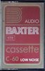 Compact Cassette Baxter 60 Type I Normal Unknown Country
